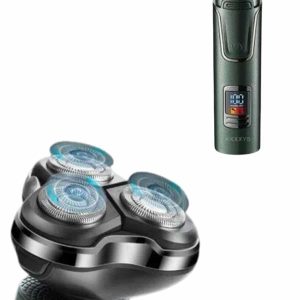 Dijital Göstergeli 3 Başlıklı Tıraş Makinesi Islak Kuru Lazer Öncesi Günlük