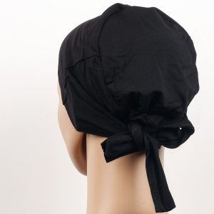 Dikişsiz Bağlamalı Tesettür Bone - Bağlamalı Bandana 5 Adet