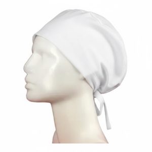 Doktor Hemşire Aşçı Cerrahi Bone Hastane Bonesi - Bandana Beyaz