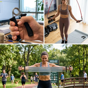 Ev Fitness Seti Kardiyo Ve Kas Geliştirme Egzersiz Seti