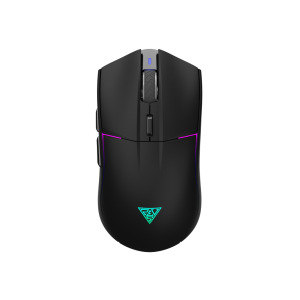 GAMDIAS HADES M3, RGB Aydınlatma, 2.4Ghz ve Bluetooth Kablosuz, 7 Tuşlu, Şarj Edilebilir, Type-C, Gaming Mouse, 10.000 DPI, Siyah