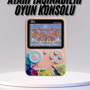 Game Box Mini 500 Adet Retro Oyun Taşınabilir Oyun Konsolu