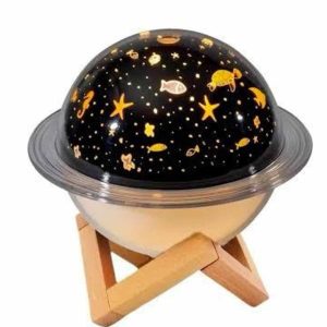 Hava Nemlendirici Renk Değiştiren Oda Kokusu Yıldızlı Projektör