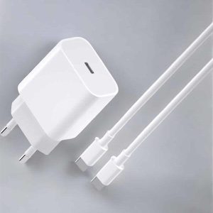 İOS Uyumlu Type-C Girişli Hızlı Şarj 15/15 Pro Max Adaptör ve Kablosu