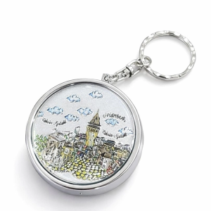 İstanbul Temalı Küllük Anahtarlık Alk4052