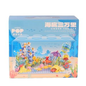 JK8311 AKVARYUM 597 PARÇA BLOCK OYUNCAK