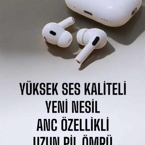 Kablosuz Bluetooth Kulaklık Gürültü Önleme, Su Geçirmez, Mikrofonlu