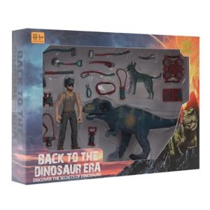 KADIN FİGÜRLÜ DİNOZOR SET-MEGA