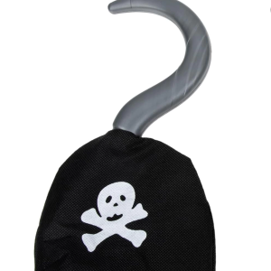 Korsan Kancası Kumaş Malzemeden İmal Korsan Eli Arma Baskılı