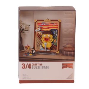 LZ-1288 ÖRDEK AHŞAP BOYAMA 893 PARÇA BLOCK OYUNCAK