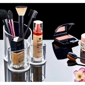 Makyaj Organizeri Şeffaf - 3 Gözlü