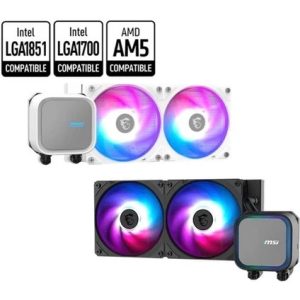 MSI MAG CORELIQUID A13 ARGB LED 240MM SIVI SOĞUTMA SISTEMI