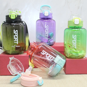 Pipetli Su Matarası 1100 Ml Bpa İçermez Alk4646