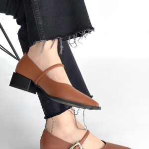 Galye Taba Cilt Topuklu Ayakkabı