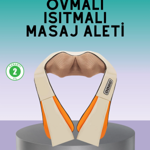 Profesyonel Ovmalı Masaj Aleti Isıtmalı Vücut Masajı İçin Pratik Kullanım