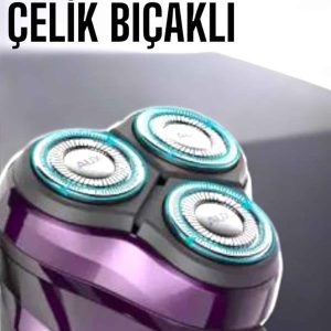 Profesyonel Şarjlı Saç ve Sakal Tıraş Makinesi Hassas Kesim