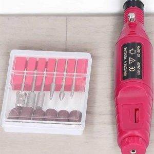 Protez Tırnak Manikür ve Pedikür Seti Elektrikli