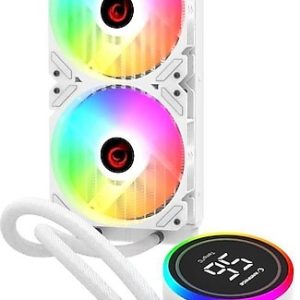 RAMPAGE HELIOS C15 (BEYAZ) SICAKLIK GÖSTERGELİ ARGB LED 240MM SIVI SOĞUTMA SISTEMI