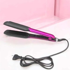 Saç Düzleştirici Isı Ayarlı Seramik Kaplama Döner Kablo Yıpranma Karşıtı