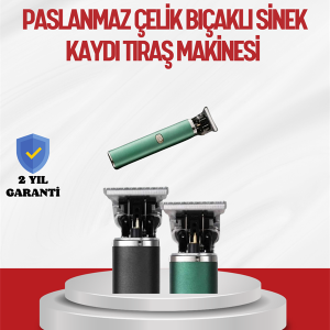 Saç Sakal Ense Paslanmaz Çelik T-Bıçak Vücut Tıraş Makinesi