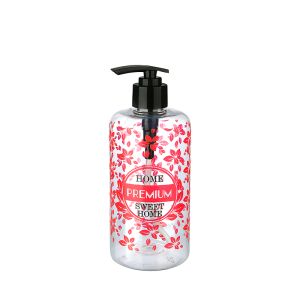 Şeffaf Sıvı Sabunluk Yuvarlak Plastik  500 ML