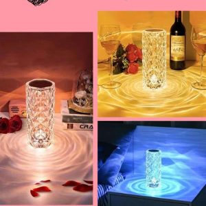 Sevgililer Gününe Özel Romantik Kristal Gece Lambası Sevgiliye Hediye