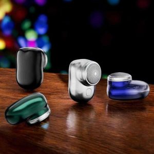 Seyahat Tipi Tıraş Makinesi Taşınabilir Kablosuz Mini Paslanmaz Çelik