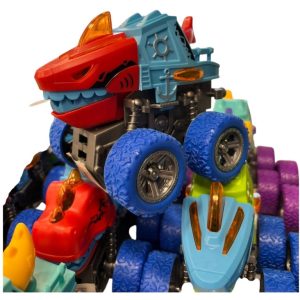 SH40935 SÜRTMELİ ARABA KÖPEKBALIĞI IŞIKLI PLS-ZRV