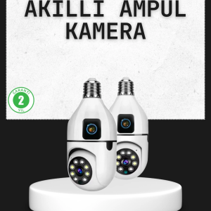 Tak Çalıştır Ampul Kamera – Full Hd 1080p Kablosuz Güvenlik Çözümü