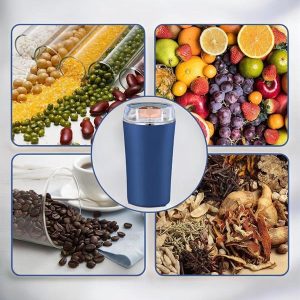 Taşınabilir Kahve & Baharat Öğütücü, Kolay Temizlenebilir ve Uzun Ömürlü Paslanmaz Çelik