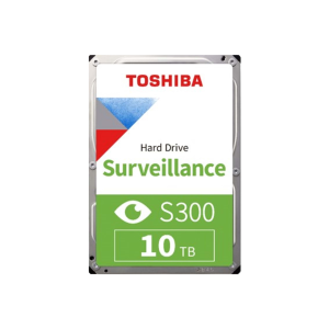 TOSHIBA S300 PRO, MD10ADA10TV, 3.5", 10TB, 512Mb 7200 Rpm, 7/24 Güvenlik HDD (Türkiye Distribütörü Garantili)