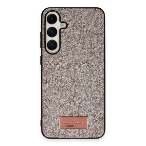 Onegif  Galaxy A05s Bright Simli Kapak - Gold