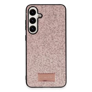 Onegif  Galaxy A05s Bright Simli Kapak - Pembe