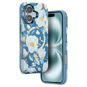 Onegif İphone 16 Flower Series Magsafe Kapak - Mi