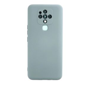 Tecno Camon 16 Kılıf Nano İçi Kadife  - Buz Misi