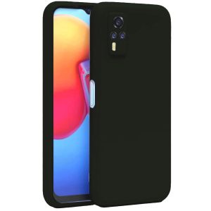 Vivo Y53s Kılıf Nano İçi Kadife  - Siyah