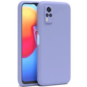 Vivo Y53s Kılıf Nano İçi Kadife  - Lila