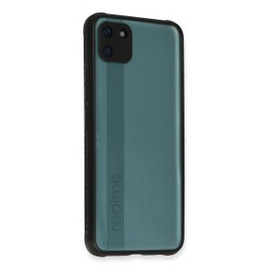 Realme C11 Kılıf Miami Şeffaf  - Siyah