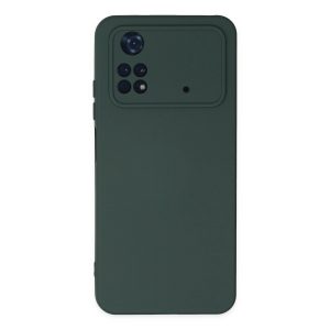 Po M4 Pro 4g Kılıf Nano İçi Kadife  - Koyu Yeşil
