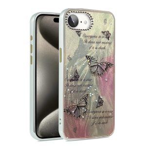 İphone 16e Kılıf Blade Aynalı Desenli Kapak - Desen 6