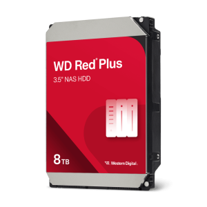 WD RED WD80EFPX 3,5" 8TB, 256mb, 5640 Rpm, 7/24 GÜVENLİK-NAS-SERVER HDD
