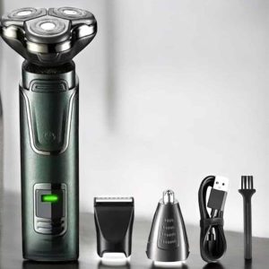 Yüksek Performanslı 3 Başlıklı Profesyonel Tıraş Makinesi