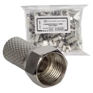 F Konnektör Rg6-u4 Geniş 18 Mm (100 Adet)