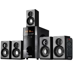 Mikado Md-856bt Usb-sd-fm Destekli Multimedya 5+1 Bluetooth Speaker