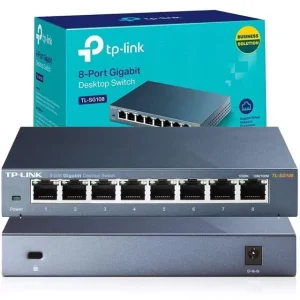 Tp-lınk Tl-sg108 8 Port Gıgabıt Metal Swıtch