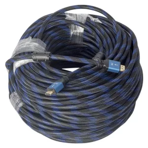 Powermaster Örgülü Çipsetli + Çift Filtreli 40 Metre Hdmı Kablo