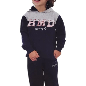 5049 HMD YUPPİ ERKEK ÇOCUK KAPŞONLU  EŞOFMAN TAKIM